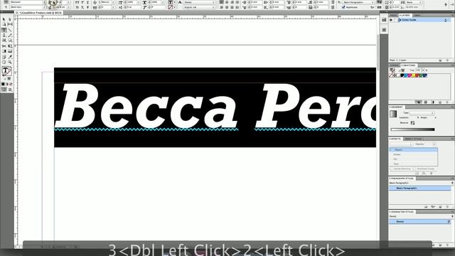 InDesign Format Text смотреть онлайн