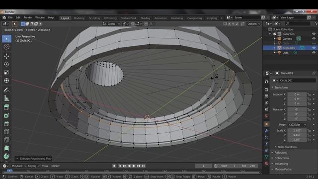 Creating a thermos in a 3D blender (Part 2) смотреть онлайн