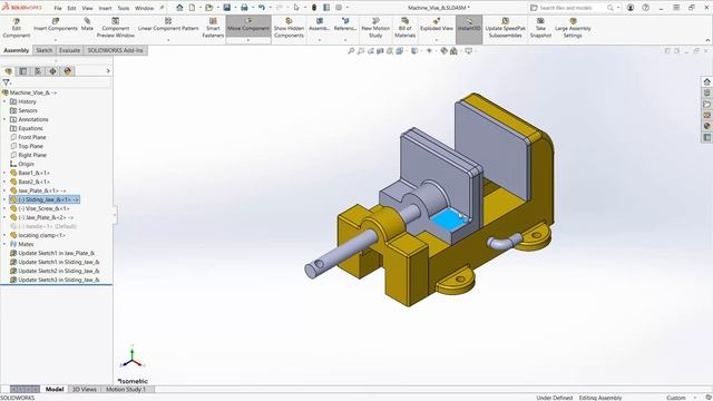 SOLIDWORKS Advanced Mates Ep. 1: Realistic Movement Limits for Assemblies смотреть онлайн