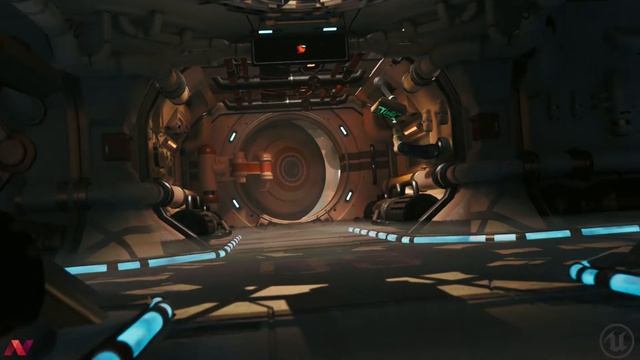 N3 - Unreal Engine -SCI FI CORRIDOR смотреть онлайн
