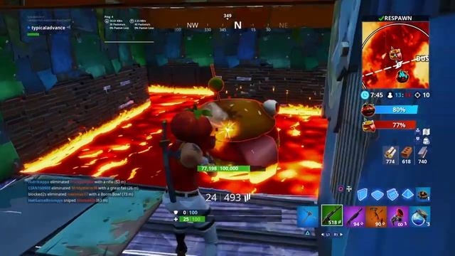 New Gamemode Floor is lava food fight WATCH THIS its insane смотреть онлайн