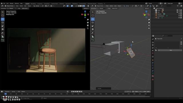 God Rays in Blender Tutorial (In Hindi) #blender3d #tutorial #lighting #hindi смотреть онлайн