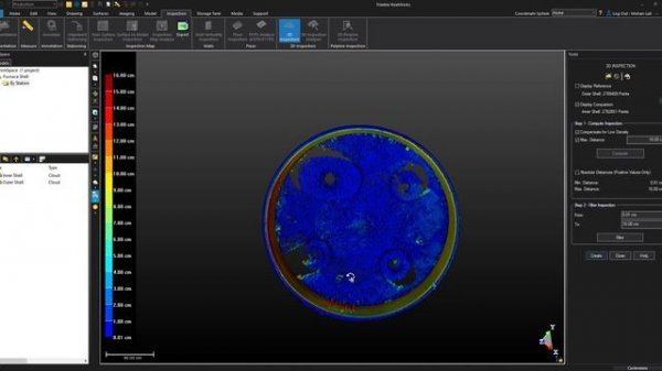 Cloud to Cloud 3D Inspections - Trimble RealWorks