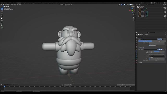 【Blender】練習記錄檔 02 3D Modeling Workflow Log смотреть онлайн
