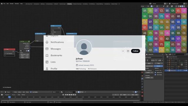 Viewer Requests : UV Grid for Blender - A Tutorial Series смотреть онлайн