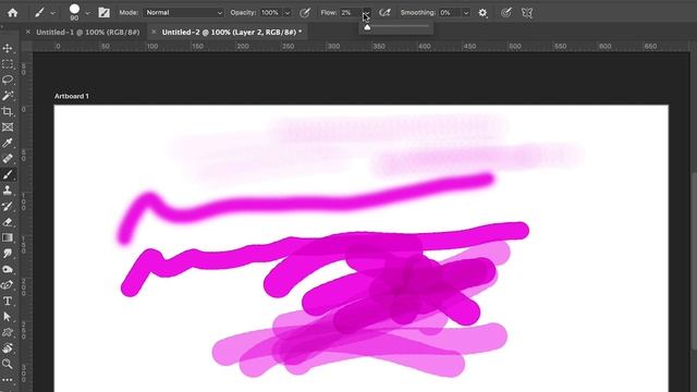Brush basics, color panel & symmetrical drawing in photoshop смотреть онлайн