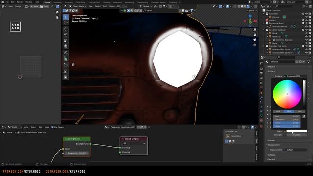 Escape Route - Blender Timelapse смотреть онлайн