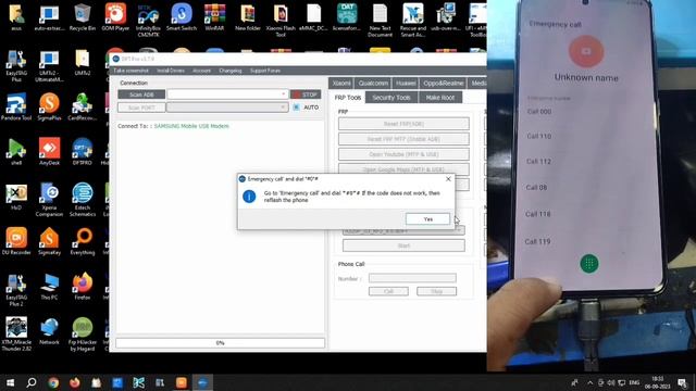 Samsung S20fe Frp Via Dft Pro Tool