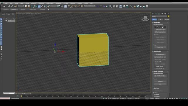 How to RESET PIVOTS in 3ds max | Autodesk 3DS MAX Basics смотреть онлайн