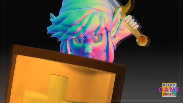 Retro 3D Arcade - Adventure of Link Sculpt смотреть онлайн