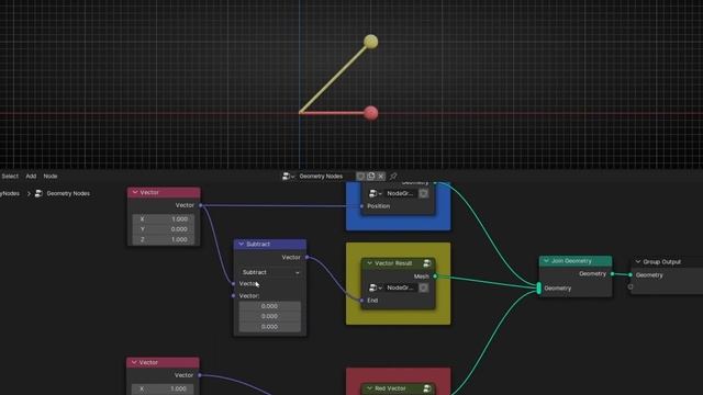 How Vector Math ADD and SUBTRACT Works in Blender - Geometry Nodes смотреть онлайн
