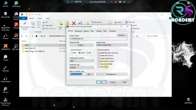 HOW TO SPLIT THE FILES USING WINRAR SOFTWERE & GIVE PASSWORD FOR FILES (ENGLISH SUB) смотреть онлайн