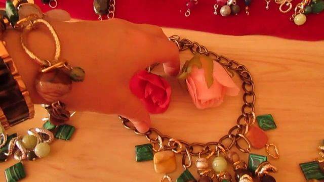 Малахитовые украшения от Ксении Есиповой