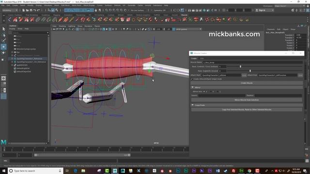 Maya Muscle смотреть онлайн