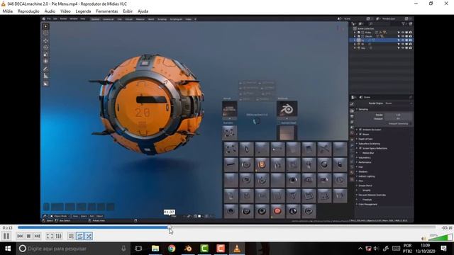 BLENDER 1481 Decal Machine 2 0 08 Pie Menu смотреть онлайн