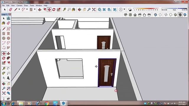 SketchUp pro 2021 Lesson No.7 in pashto || SketchUp Tutorial part-7 || SketchUp project-1 смотреть онлайн