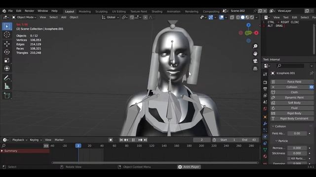 Animate Props , Controlling Mesh with Armature , Hair Sim | Blender 3D смотреть онлайн