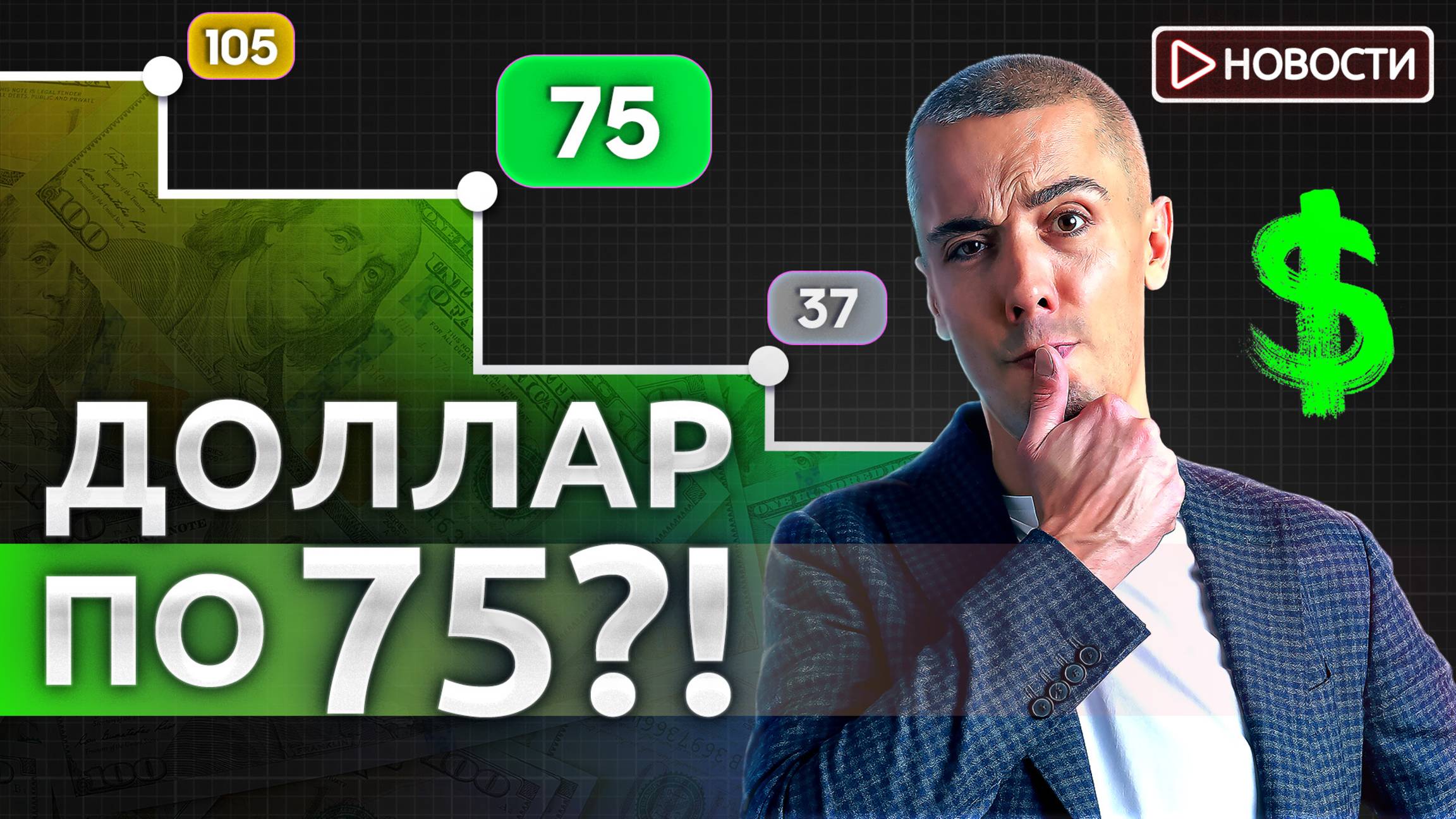 Где дно? Цены на квартиры вырастут на 40%? Новости с Николаем Мрочковским смотреть онлайн