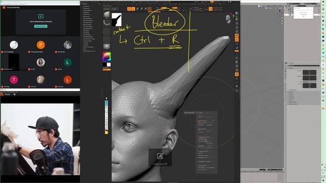 ZBL3 - Nói về Blender và ZBrush, phần 4/5 смотреть онлайн