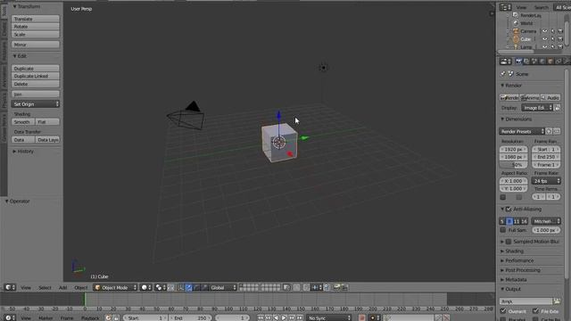 Blender Basic Transparent Background Using Blender Render Tutorial смотреть онлайн