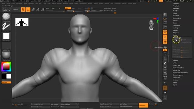 zBrush Demo - Layers and Morph Targets смотреть онлайн