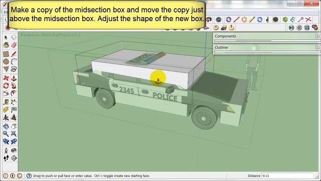 Sketchup SketchyPhysics 3.2 drivable car tutorial part 2/2 смотреть онлайн