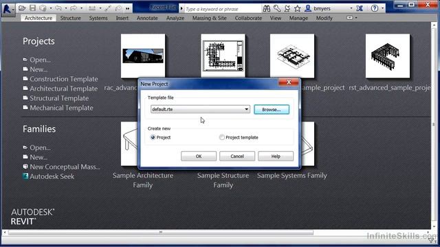 Revit tutorial - 03_01-Template Overview смотреть онлайн