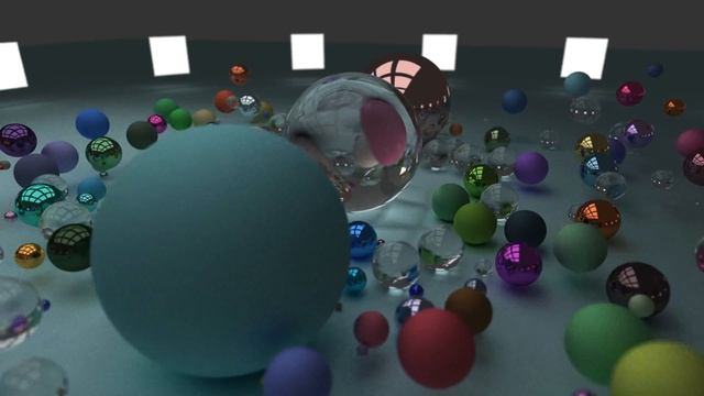 Spheres with OptiX смотреть онлайн