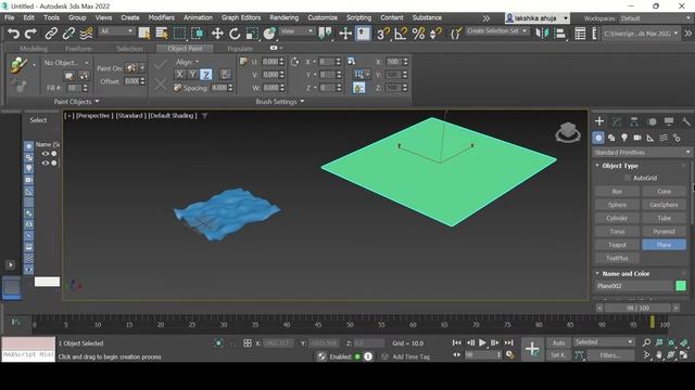 Multiple ways to achieve water effect in 3Ds Max смотреть онлайн