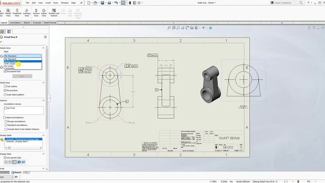SolidWorks Tutorial: Detail View смотреть онлайн