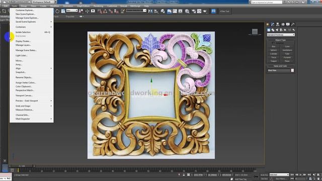 3dsmax : How to use Array mirros with 3dsmax смотреть онлайн