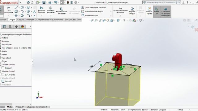 SOLIDWORKS Premium 2018 x64 Edition P37 romerogallegosluisangel 2022 02 24 06 16 36 смотреть онлайн