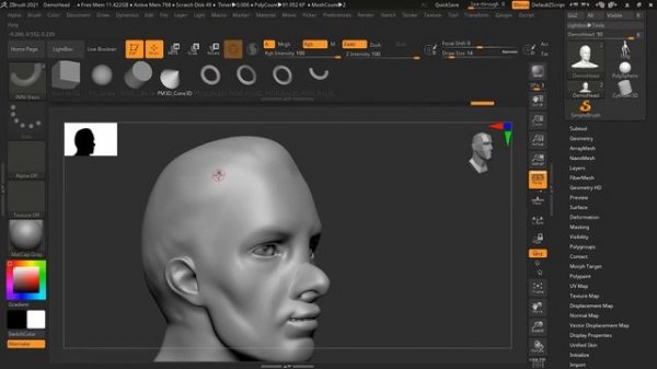How to Work with IMM Brush in Zbrush? | Lesson 4 | Chapter 3 | Zbrush 2021.5 Essentials Training