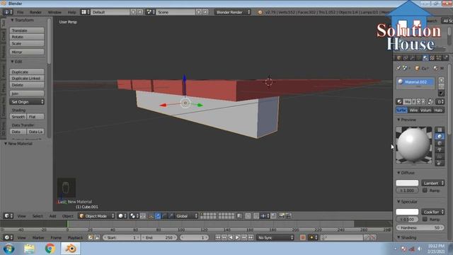 Bench Modeling || How To Make A Bench In Blender || Blender Tutorial || смотреть онлайн