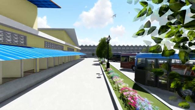 Market-3D in lumion смотреть онлайн