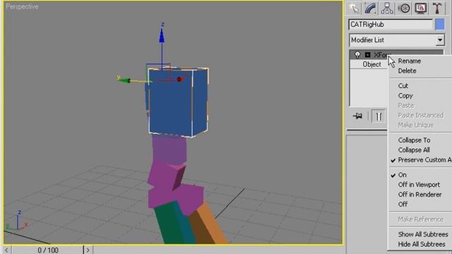 CAT Tutorials Creating Rigs смотреть онлайн
