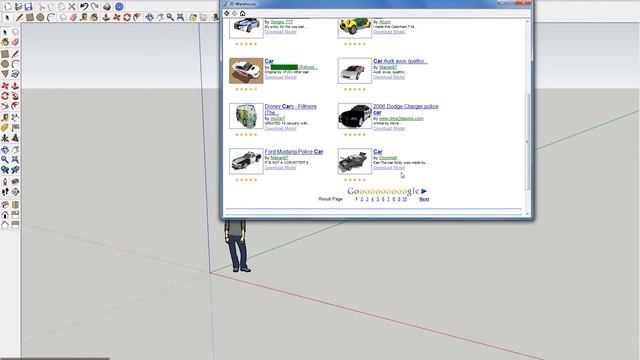 Google Sketchup 3D models смотреть онлайн