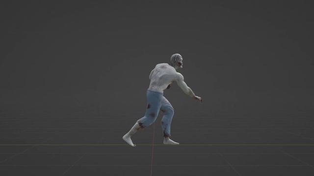 Zombie Punch Animation (Cascadeur | Blender) смотреть онлайн