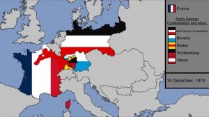 Франко-прусская война на карте