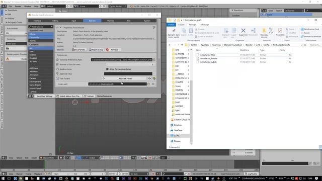font selector v1.2 - New Features - blender addon смотреть онлайн