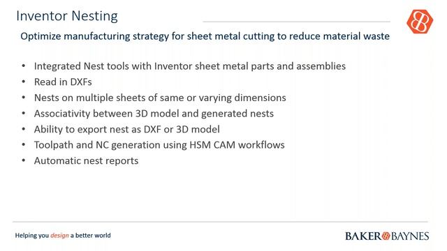 Autodesk Inventor Nesting Utilities смотреть онлайн