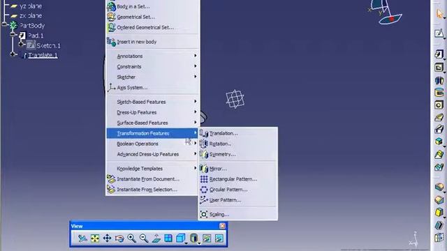 Catia V5 study step by step 67-Body Translation.avi смотреть онлайн