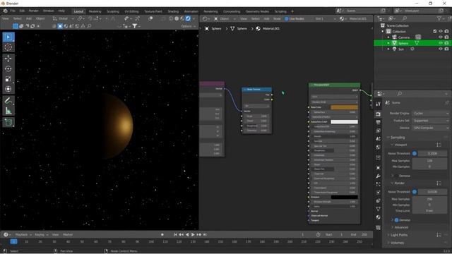 EASIEST TRICK to Make Universe/Stars in Blender 3D смотреть онлайн