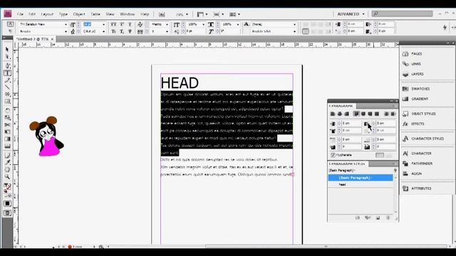 Indesign - ตั้ง Paragraph Style ไว้ใช้จัดหนังสือ смотреть онлайн