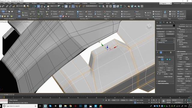 sci-fi weapon hard surface modeling in 3Ds max – part 1 смотреть онлайн