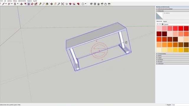Gaming Desktop Sketchup Model - Minimalist Furniture смотреть онлайн