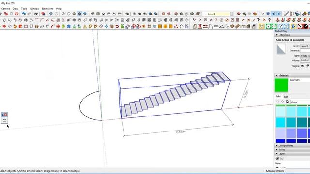 SketchUp : Advance 0005 การดัดโค้งตามแนวเส้นด้วย CLF Shape Bender смотреть онлайн