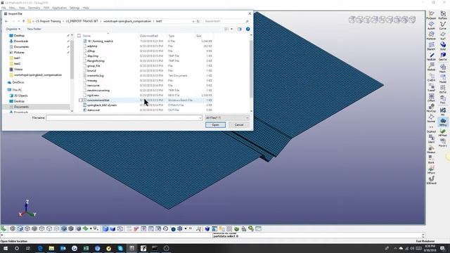 LS-DYNA: Springback Compensation with LS-PrePost (Forming Simulation Technologies) смотреть онлайн