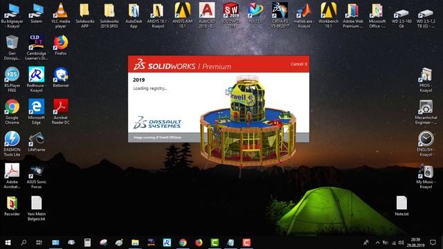 SolidWorks 2019 RealView Graphics Button Activation With Hack 6.0 Program Video No 5 смотреть онлайн