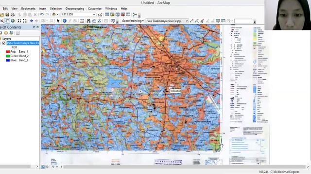 Tutorial Georeferencing pada aplikasi ArcGIS | Bunga Agustin_192170013 смотреть онлайн